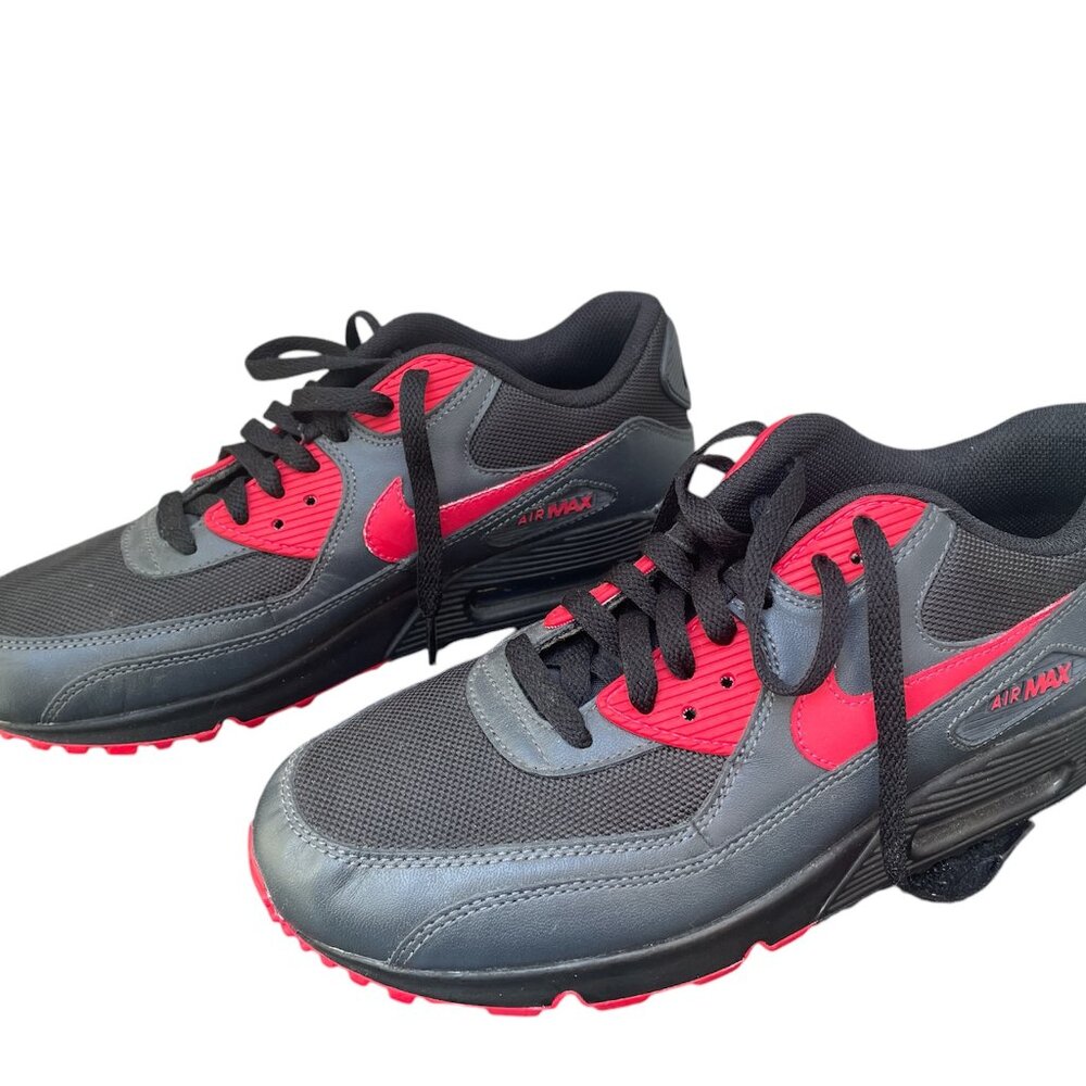 Nike Air Max 90 Womans Size 9 Anthracite Red 325213-020